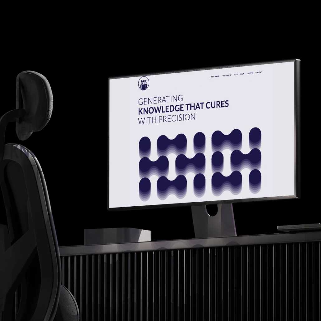 Disseny pàgina web per a Owl Lifesciences